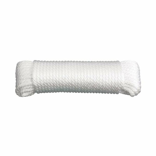 Koch Industries Rope, Nylon Sb White 1/4X100 5220836